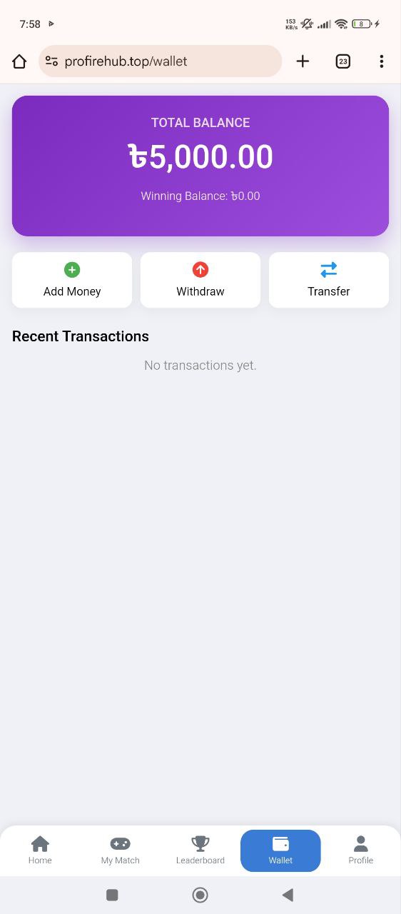 Free Fire Tournament Screenshot 3